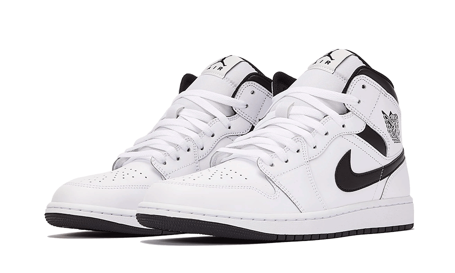 Air Jordan® 1 Mid White Black