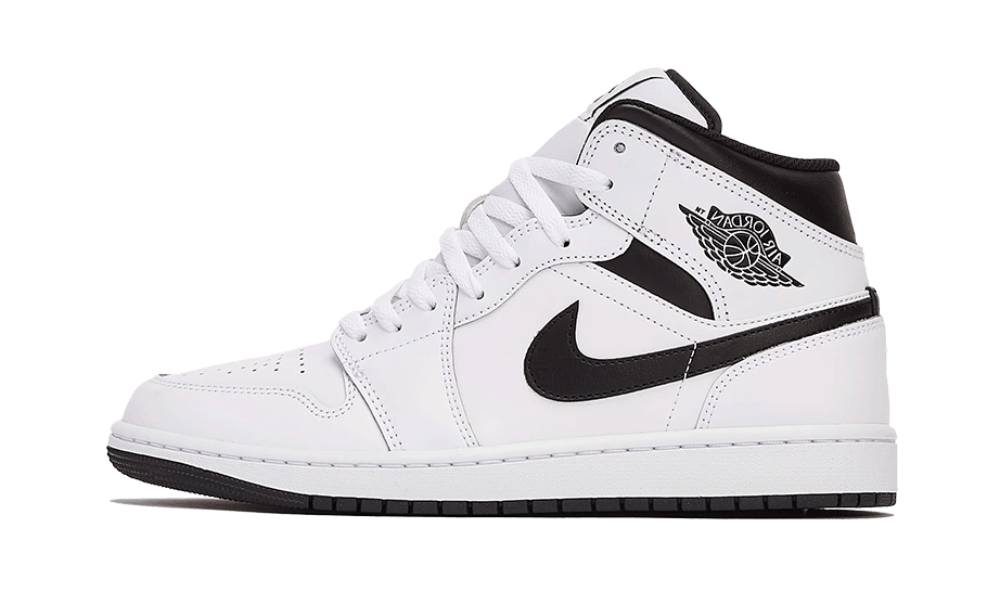 Air Jordan® 1 Mid White Black