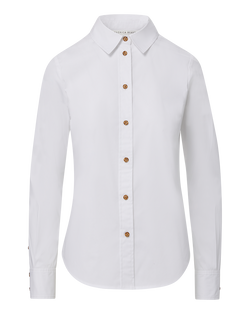 Libby Poplin Button-Down Shirt