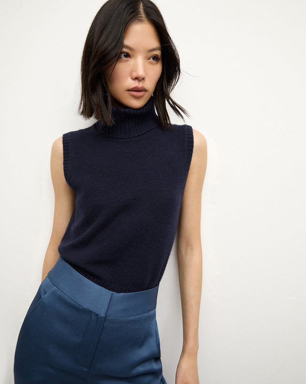 Mazzy Cashmere Sleeveless Sweater