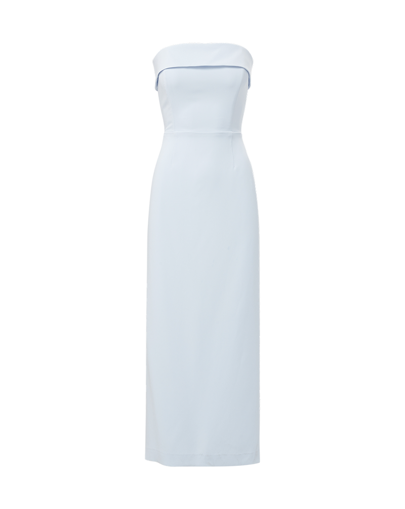 Absol Crepe Strapless Dress