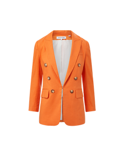 Bexley Stretch-Linen Dickey Jacket