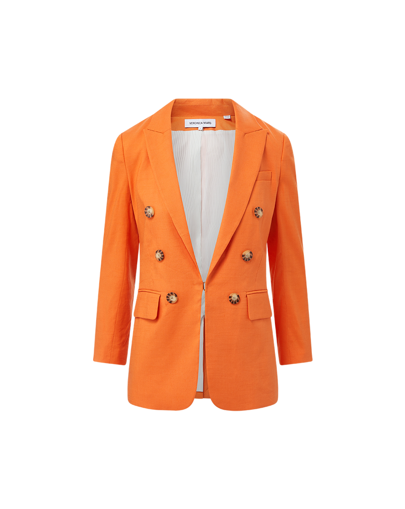 Bexley Stretch-Linen Dickey Jacket