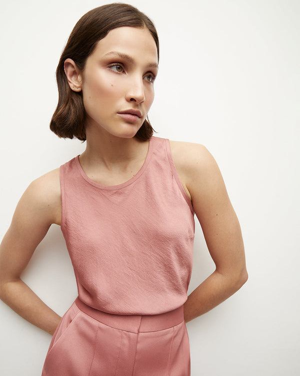 Sabrina Crepe Tank