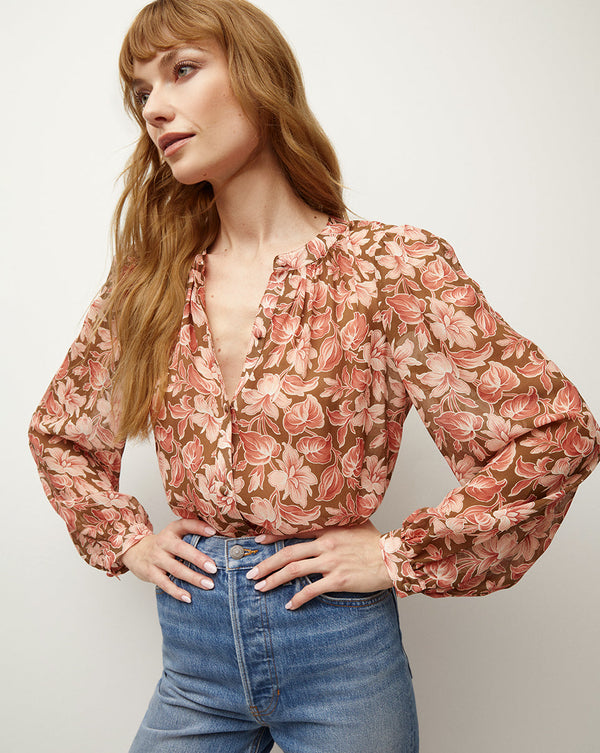 Ashlynn Silk Blouse