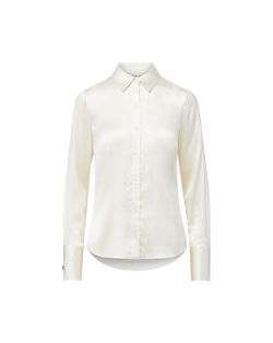 Monique Silk Button-Down Shirt