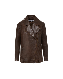 Thandie Leather Dickey Jacket