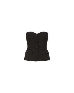 Arlette Strapless Peplum Bustier