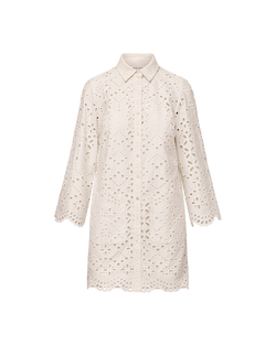 Sumatra Cotton Eyelet Dress