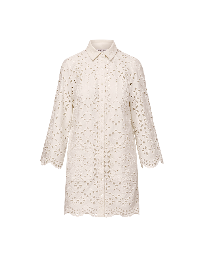 Sumatra Cotton Eyelet Dress