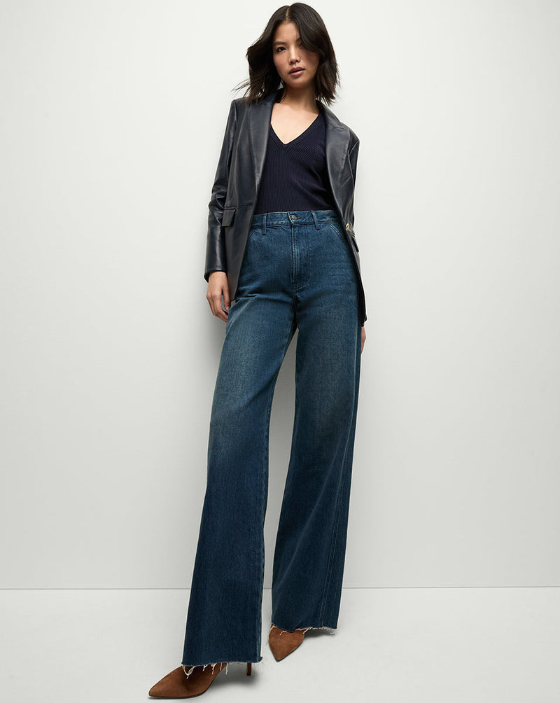 Vega Leather Dickey Jacket