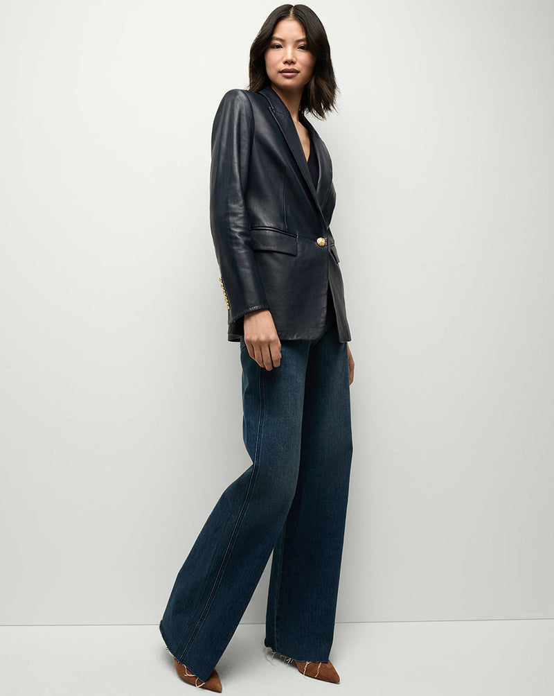 Vega Leather Dickey Jacket