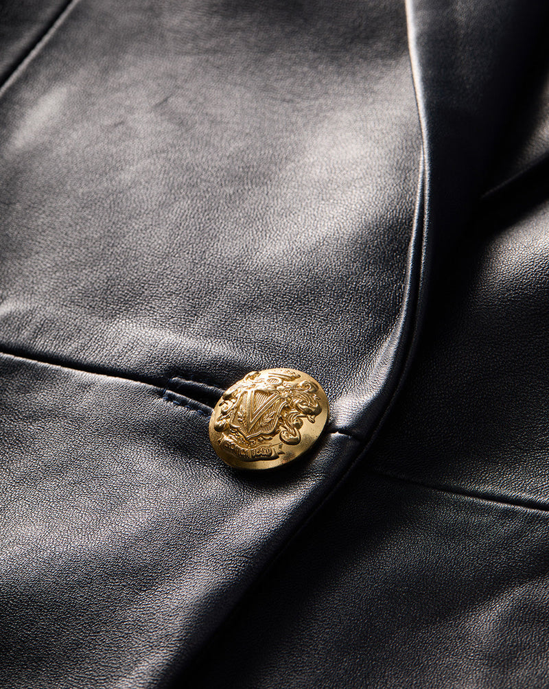 Vega Leather Dickey Jacket