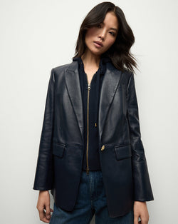 Vega Leather Dickey Jacket