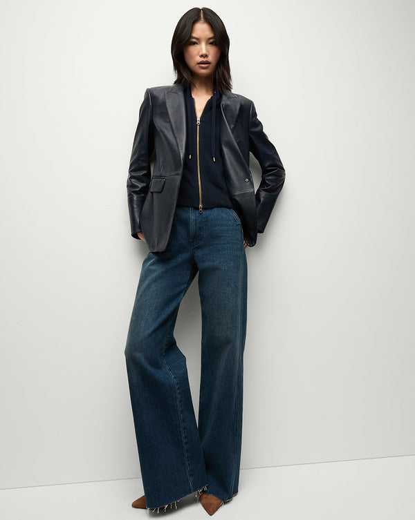Vega Leather Dickey Jacket