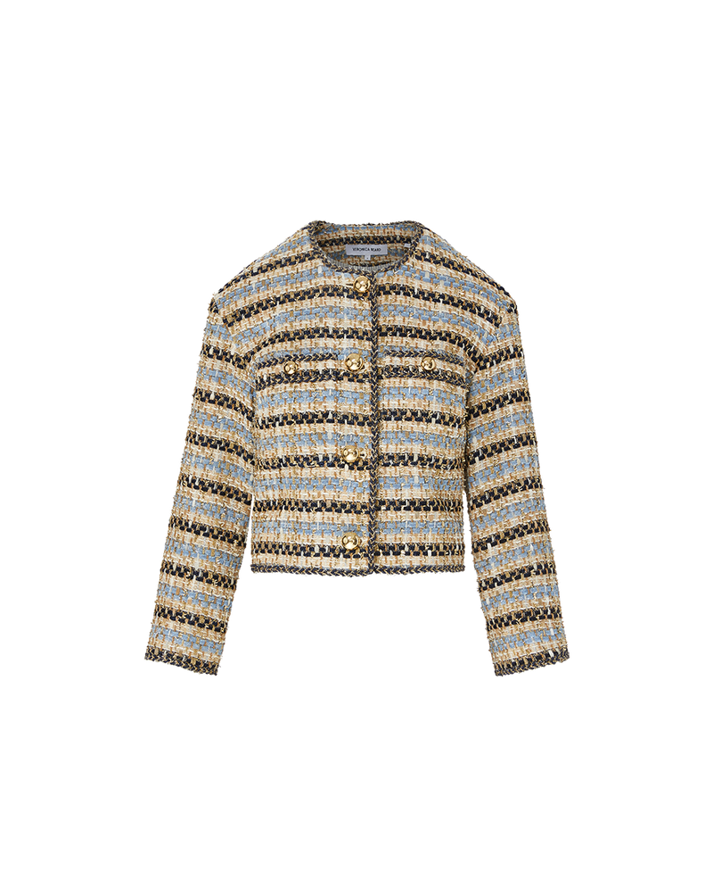 Sumira Metallic Tweed Jacket
