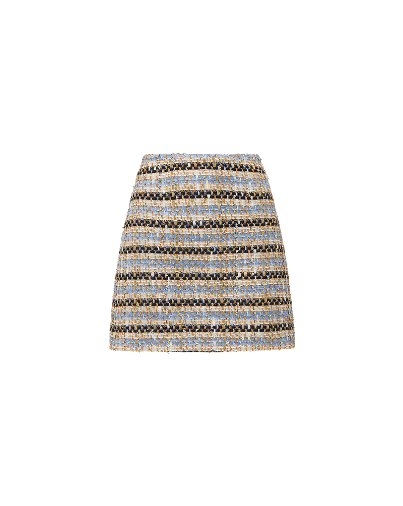 Ohemia Metallic Tweed Skirt