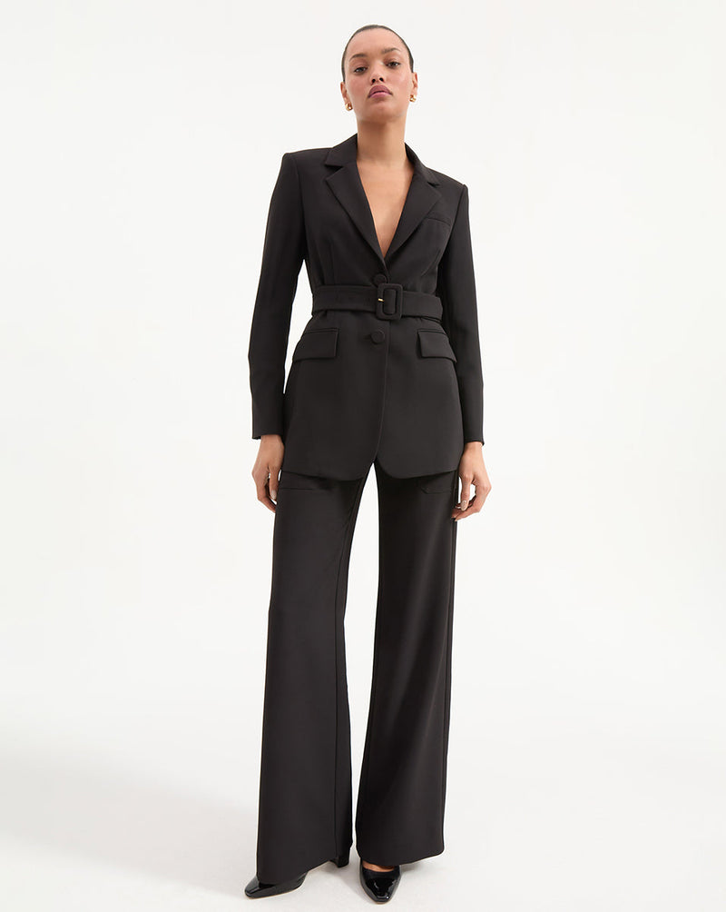 Ryanne Belted Dickey Jacket