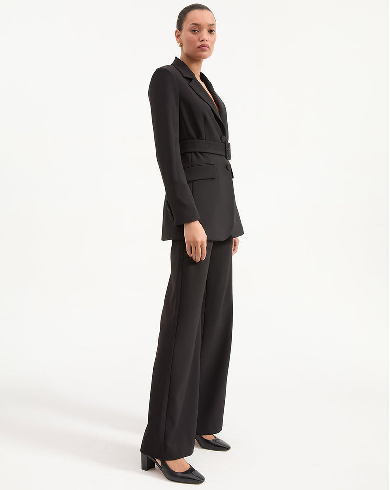 Ryanne Belted Dickey Jacket