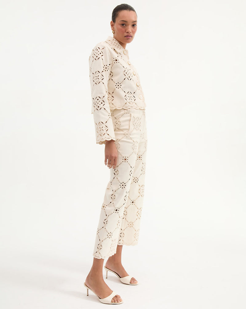 Adelaide Eyelet Jacket