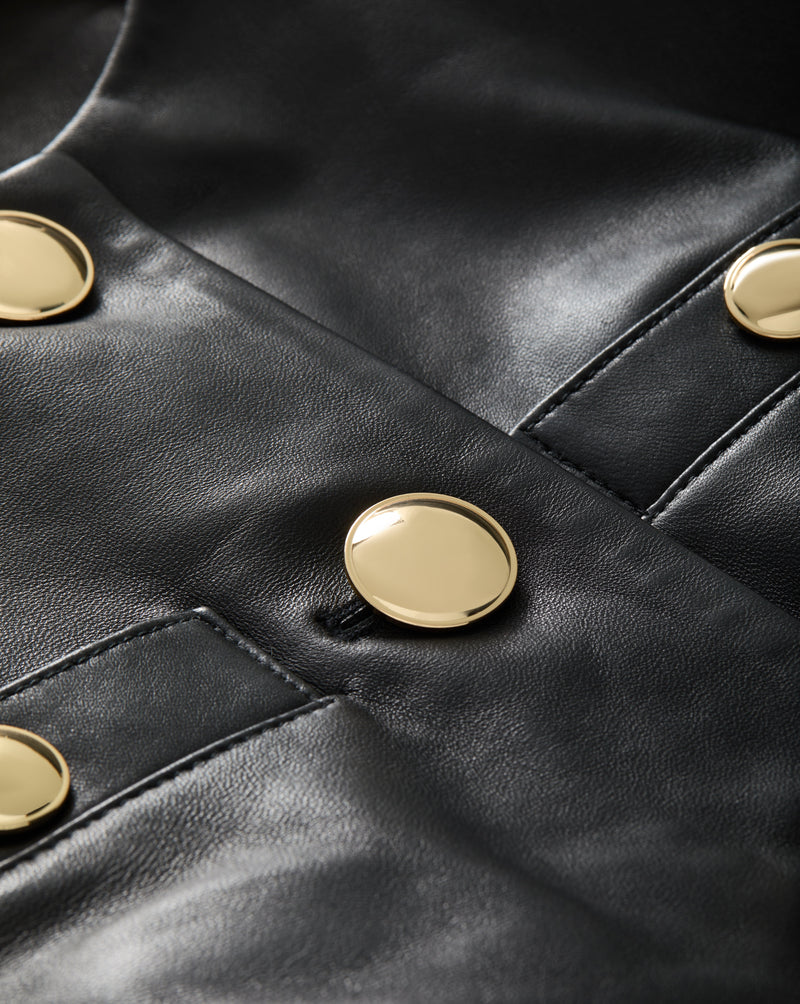 Tamara Leather Vest