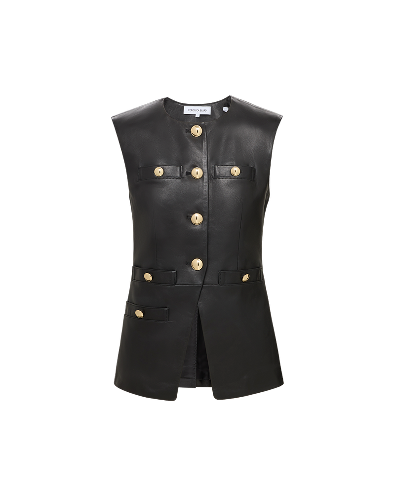 Tamara Leather Vest