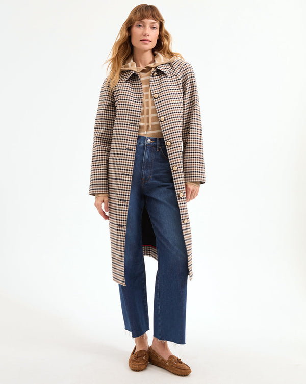 Quinton Plaid Coat