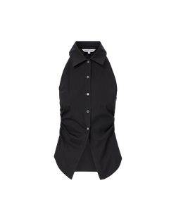 Regina Sleeveless Button-Down Shirt