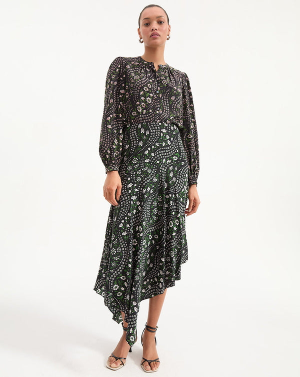 Rosemary Silk Skirt
