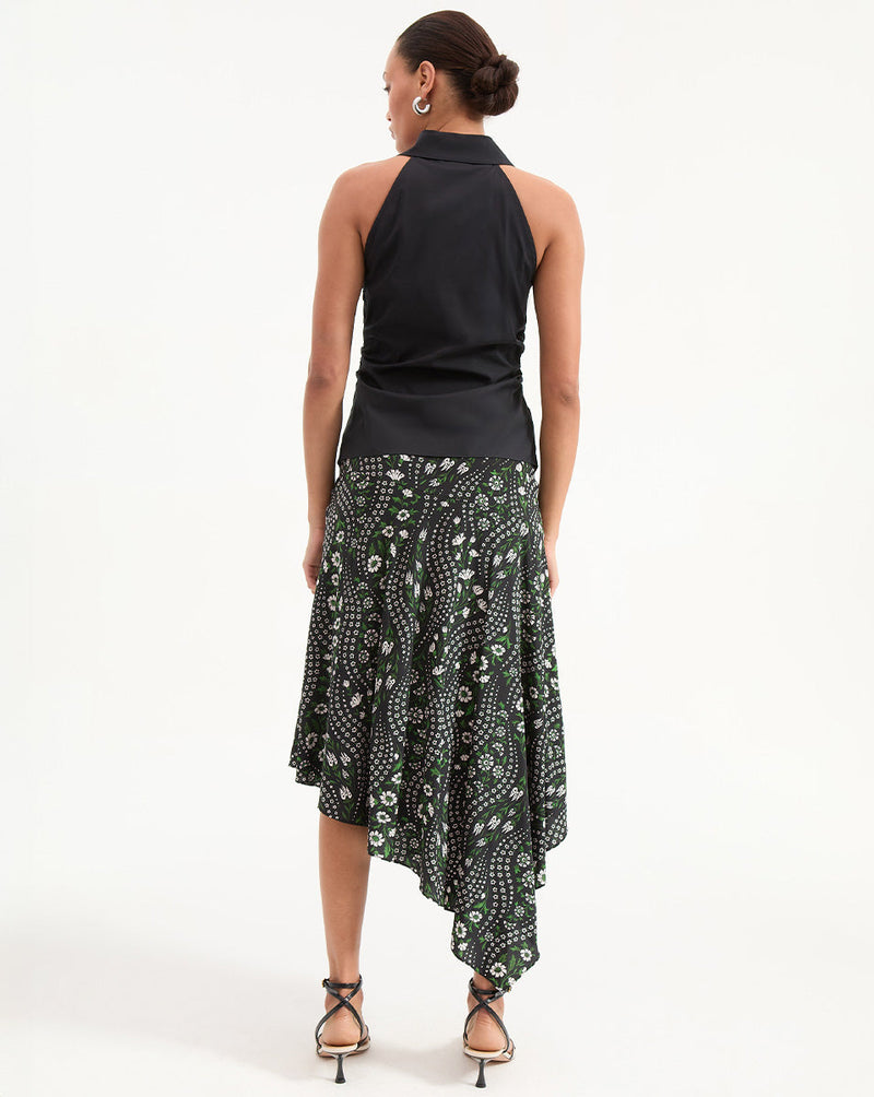 Rosemary Silk Skirt