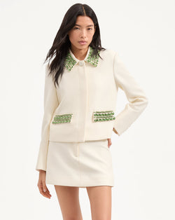 Imogen Embellished Cropped Jacket