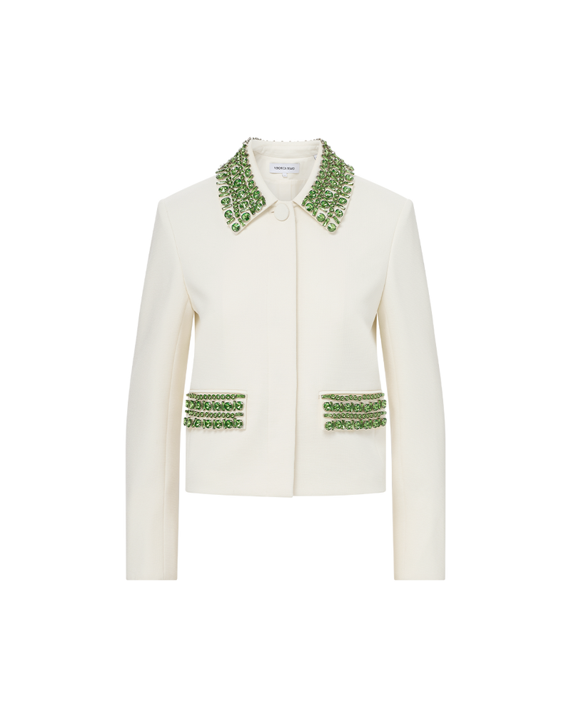 Imogen Embellished Cropped Jacket