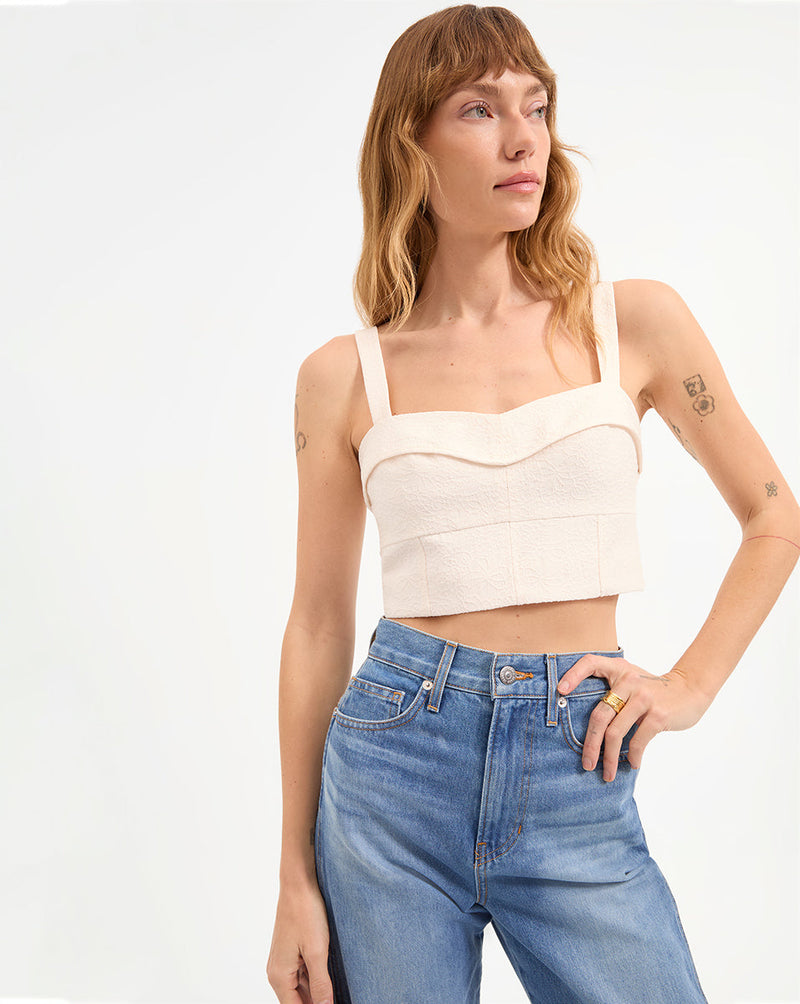 Faxon Jacquard Top