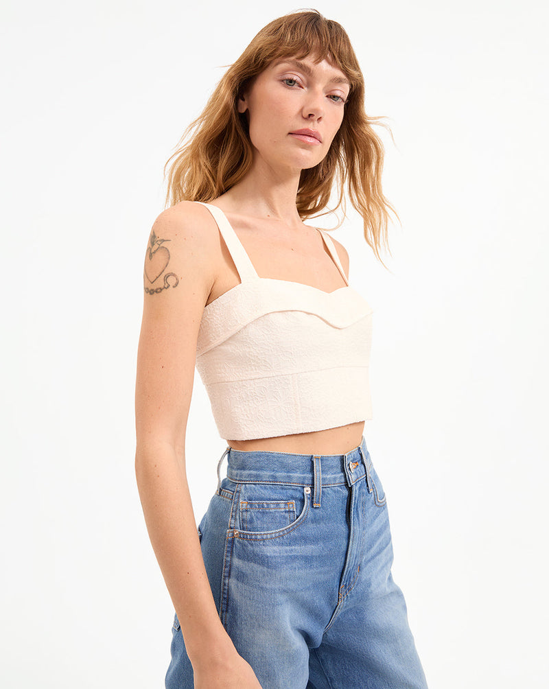 Faxon Jacquard Top