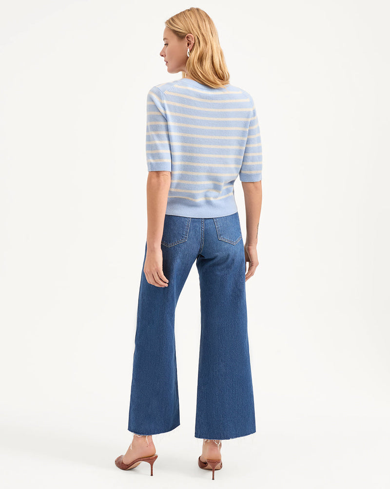 Shana Cashmere Striped Sweater