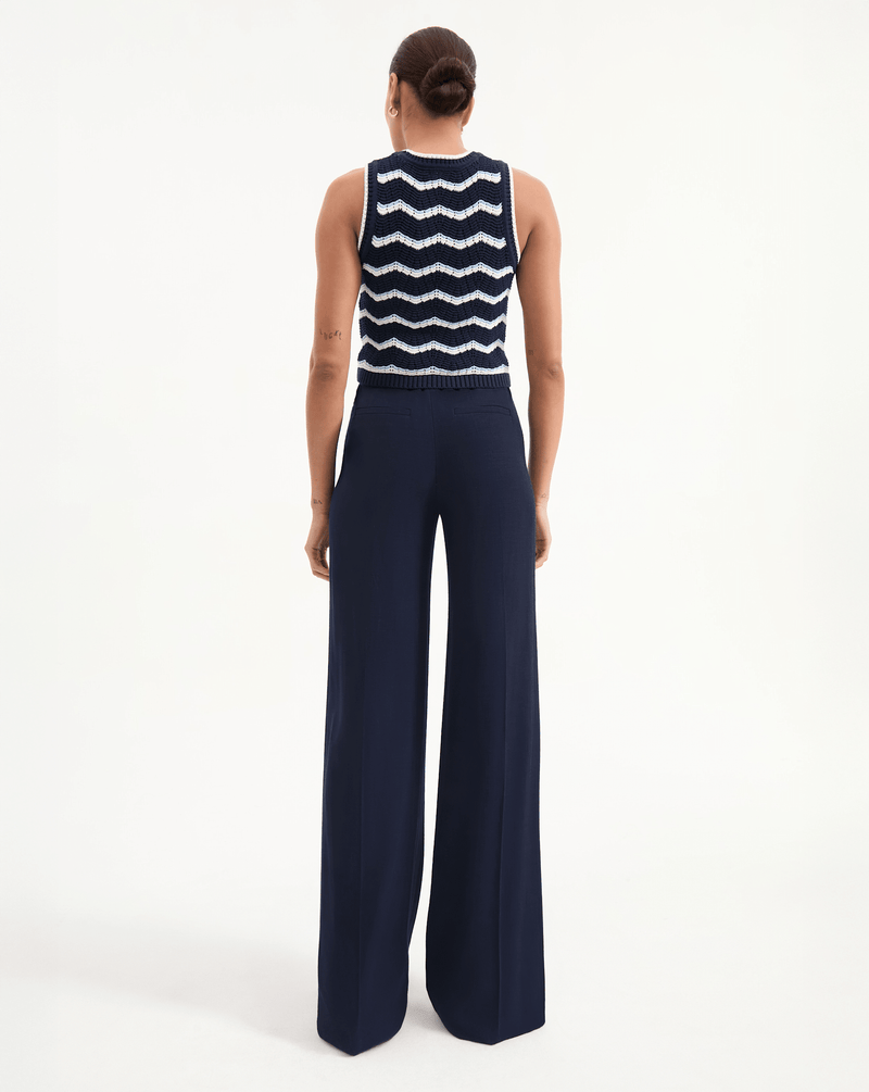 Jerrel Cropped Knit Tank Top