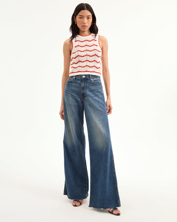 Jerrel Cropped Knit Tank Top