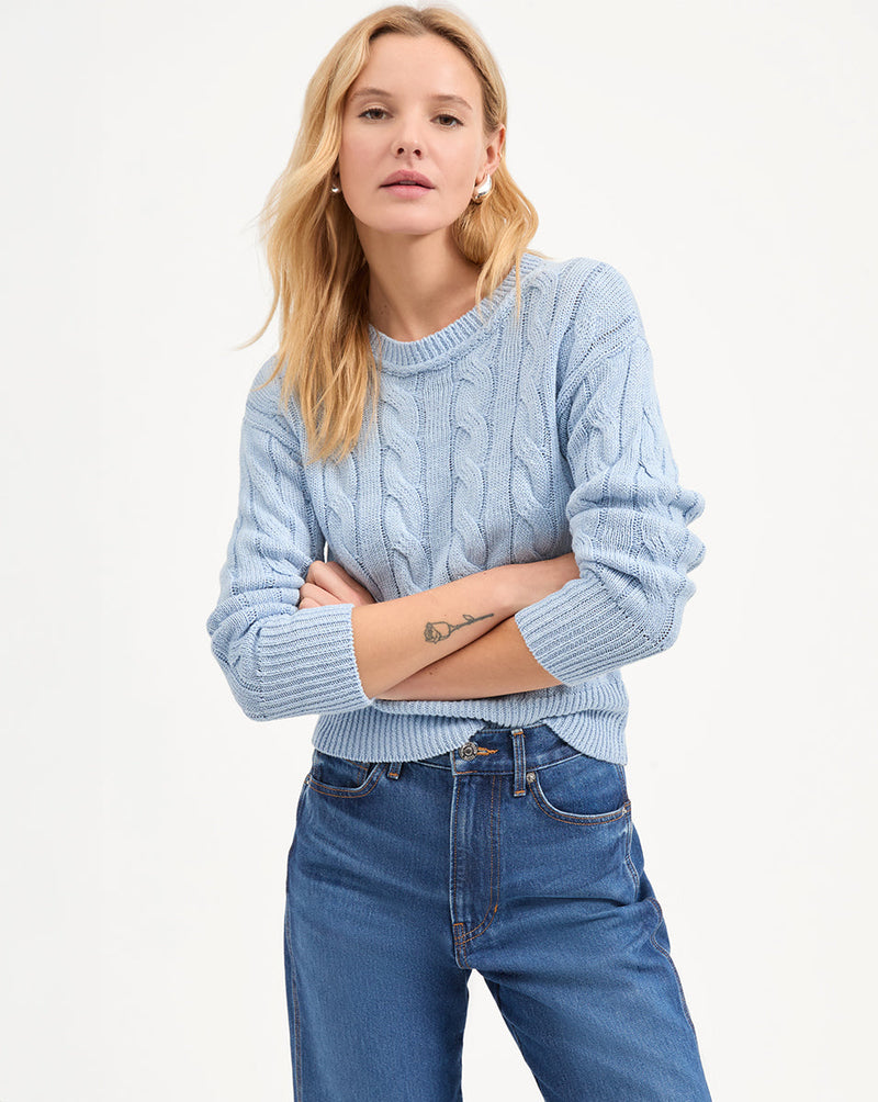 Eleanor Cable Knit Pullover