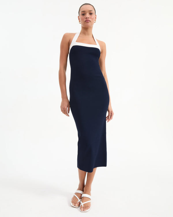 Christa Halter Neck Dress