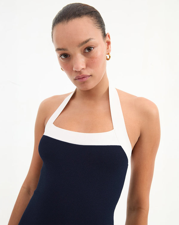Christa Halter Neck Dress