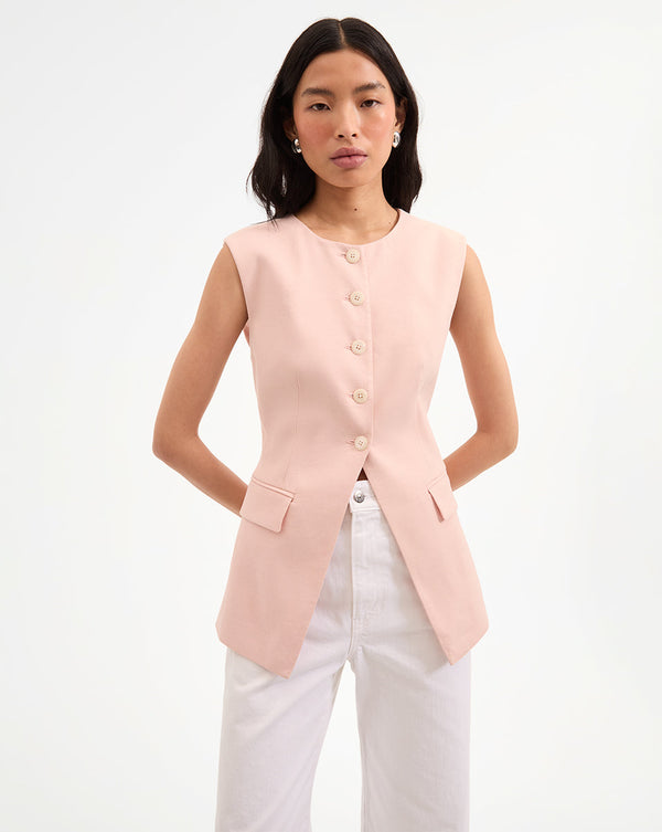Lois Linen Vest