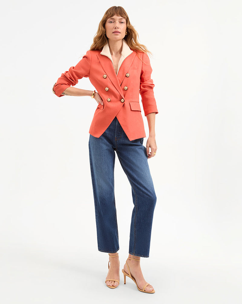 Miller Stretch-Linen Dickey Jacket