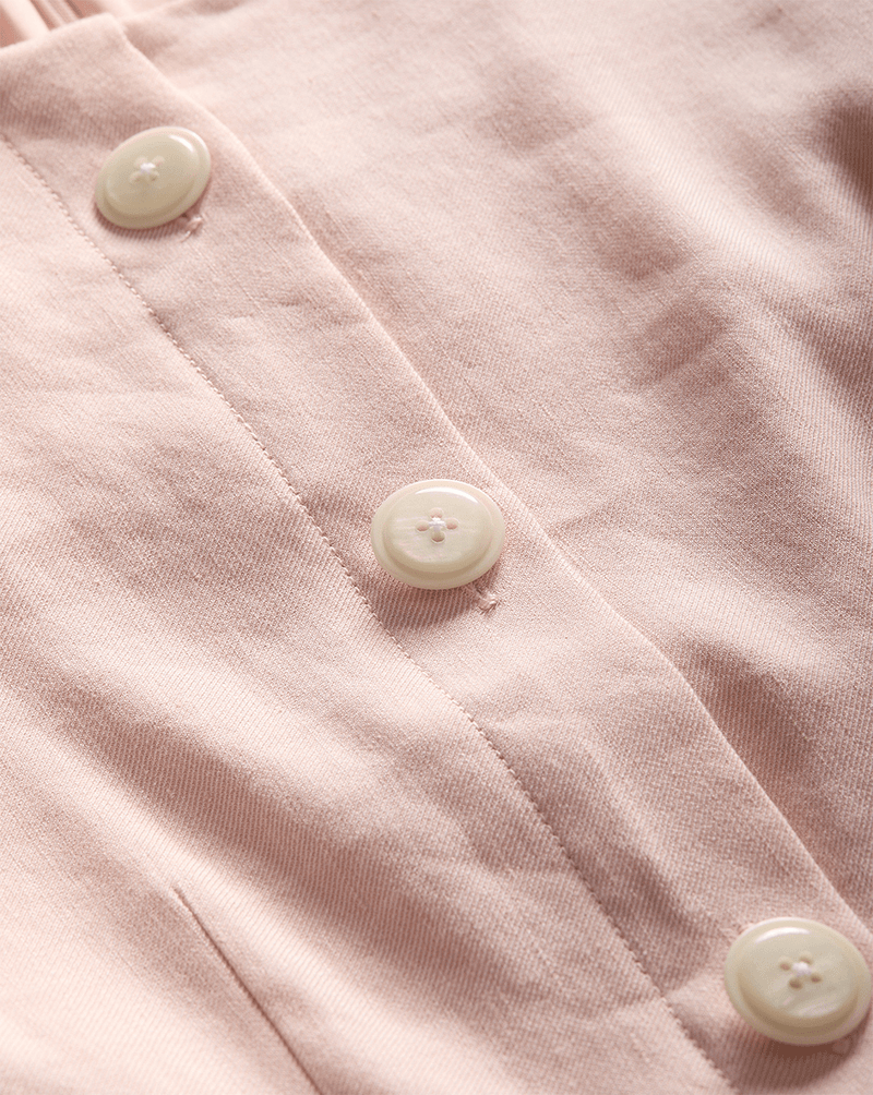 Evan Linen Mini Dress