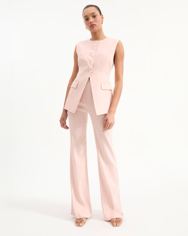 Komi Stretch-Linen Pant