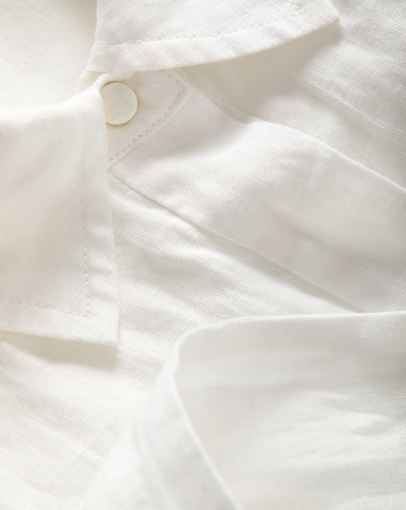 Loreta Belted Linen Dress