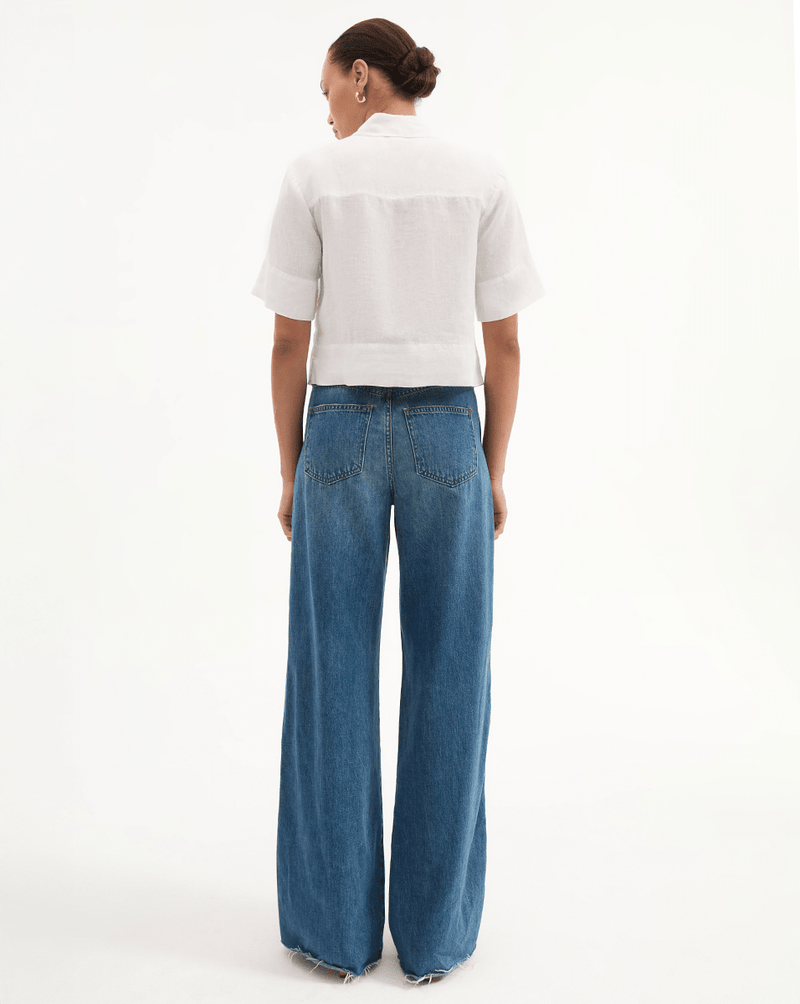Spruce Linen Top