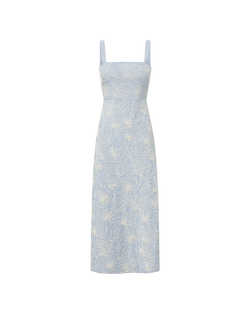 Ella Embroidered Midi Dress