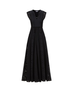 Alina Eyelet Maxi Dress