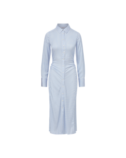Lex Silk Midi Shirtdress