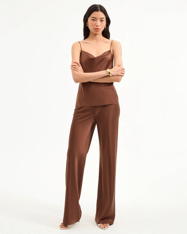 Billie Stretch-Silk Pant